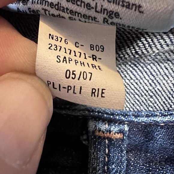 Eddie Bauer Jeans Straight Leg Classic Fit Medium Wash Denim Blue Women’s 16 - Picture 10 of 10